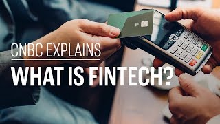 What is fintech  CNBC Explains [upl. by Ellenaej]