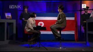 TV in North Korea  Kim Jong Il on TV show [upl. by Bora415]