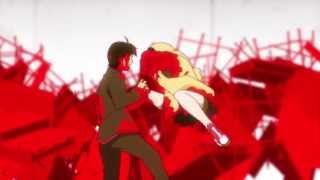 Bakemonogatari fight scene Koyomi vs Kanbaru [upl. by Sedberry]