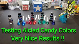 Testing ALCLAD Candy Colors  Very Nice Results [upl. by Dunlavy]