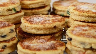 Welsh Cakes Recipe Demonstration  Joyofbakingcom [upl. by Zavala421]