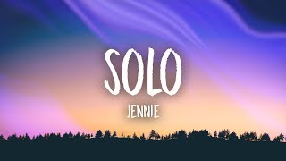 JENNIE  SOLO Lyrics [upl. by Oirrad923]