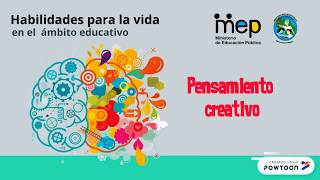 7 Pensamiento creativo [upl. by Ahsyat914]