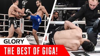 THE GIGA KICK Giga Chikadze Kickboxing Edition [upl. by Acinorev366]