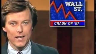 The 1987 stock market crash Original news report [upl. by Sulamith]