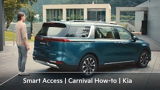 Smart Access｜Carnival Howto｜Kia [upl. by Armalla]