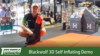 Blackwolf Hexatherm 3D SelfInflating Mattress  Comfortable Camping [upl. by Boles391]