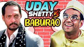 Best Of Comedy Scenes  Uday Shetty VS Baburao  Welcome  Phir Hera Pheri  Paresh Rawal [upl. by Arlin]