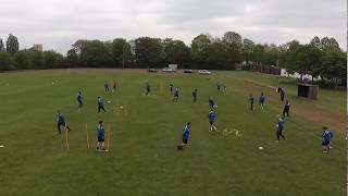 Fussballtraining  Warm up  Koordinationsparcour [upl. by Arad]