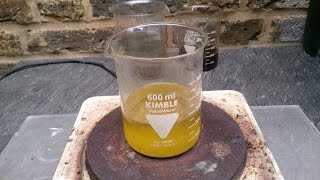 Gold Precipitation From Aqua Regia Using Ascorbic Acid [upl. by Tuddor]