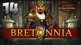 SMITE THE INVADERS Total War Warhammer  Bretonnia Campaign 14 [upl. by Elirpa]