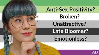 Debunking Asexual and Aromantic Myths with Alice Oseman AD [upl. by Yank]