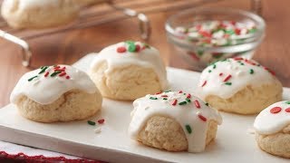 Easy Italian Christmas Cookies  Pillsbury Recipe [upl. by Clarette]