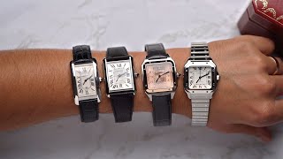 The Cult of Cartier  Tank Americaine Tank Must SantosDumont LE and Santos [upl. by Marella]