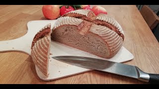 Roggenmischbrot ohne Sauerteig Graubrot [upl. by Ester]