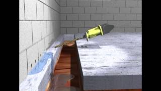 Basement Waterproofing  The Solution Animation [upl. by Akimot]