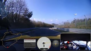 7 minutes 127 seconds at the Nürburgring  Onboard footage of the 911 GT3 [upl. by Karie]