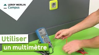 Comment utiliser un multimètre  Leroy Merlin [upl. by Schiff155]