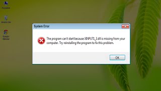 How to Fix XINPUT13dll Missing Error [upl. by Ribaj]