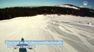 Skigebiet Mehliskopf Nordschwarzwald Pistenvideo [upl. by Thoma]