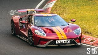 My Ford GT on the Nurburgring for the FIRST TIME [upl. by Berlyn]