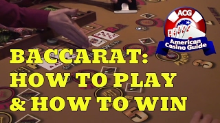 Baccarat  How to Play amp How to Win • The Jackpot Gents [upl. by Mossberg]