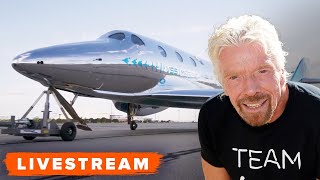 WATCH Virgin Galactic Launch with Richard Branson Onboard  Live [upl. by Donaghue]