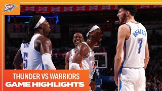 OKC Thunder vs Golden State Warriors  Game Highlights  December 8 2023 [upl. by Kenleigh]