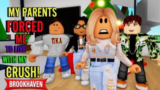 My Parents Forced Me To Live With My Crush  Roblox Brookhaven 🏡RP  CoxoSparkle2 [upl. by Bryce]