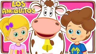 La Vaca Lechera NUEVO versión cancion infantil  Los Amiguitos Canciones Infantiles [upl. by Stevena414]