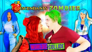 DESCENDANTS ZOMBIES Worlds COLLIDE [upl. by Ranilopa104]