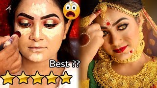 I WENT TO THE BEST REVIEWED BRIDAL MAKEUP ARTIST IN INDIA  KOLKATA  NILANJANA [upl. by Adnama141]