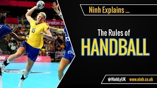 Handball Rules and Regulations Explained [upl. by Ahsimat]