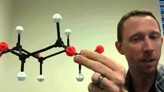 Cyclohexane Ring Flip Demonstration [upl. by Hertz]