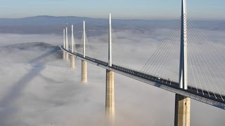 The Tallest CableStayed Bridge in the World  Millau Bridge [upl. by Kelly]