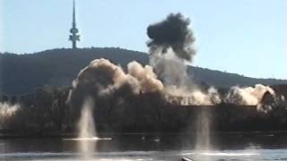 Canberra Hospital Implosion 1997 [upl. by Howlond904]