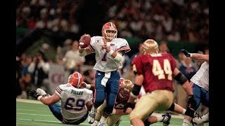 1997 Sugar Bowl 3 Florida vs 1 Florida State No Huddle [upl. by Cherlyn]