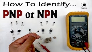 How to Identify PNP or NPN Transistor [upl. by Him]