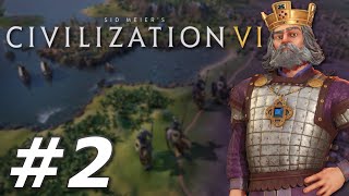 Civilization 6 Deity Byzantium  The True Faith Part 2 [upl. by Aissej]