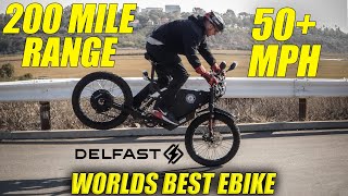 200 Miles Range 50 mph  Worlds Best Ebike [upl. by Fiske]