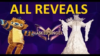 The Masked Singer Belgium All Reveals [upl. by Nagol]