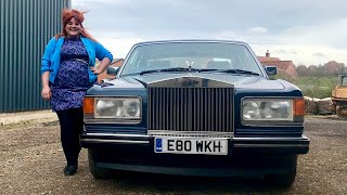 IDRIVEACLASSIC reviews 80s Rolls Royce Silver Spirit [upl. by Shifra]