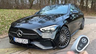 My MERCEDES CCLASS AMG Line 2023  FULL indepth REVIEW exterior interior infotainment [upl. by Season]