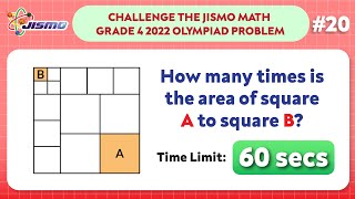 JISMO Math 20  Geometry  CAN YOU SOLVE IT WITHIN 60 SECONDS [upl. by Waylin]