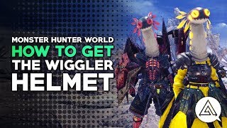 Monster Hunter World  How to Get the Wiggler Helmet [upl. by Mattie]