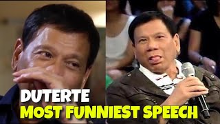 President Duterte Funniest Speech  Duterte Funny Moments  Shorts [upl. by Aicened]