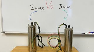 2 Wire Vs 3 Wire Well Pump Motors [upl. by Aoht]