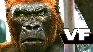 LA PLANETE DES SINGES 3 SUPREMATIE Bande Annonce VF Ultime 2017 [upl. by Annahsor573]