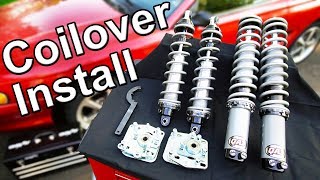 How to Install Coilovers in Your Car [upl. by Appolonia121]