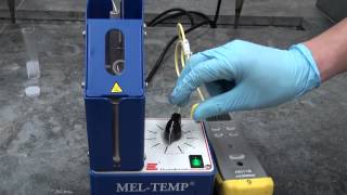 Melting Point Apparatus Use [upl. by Felicie]